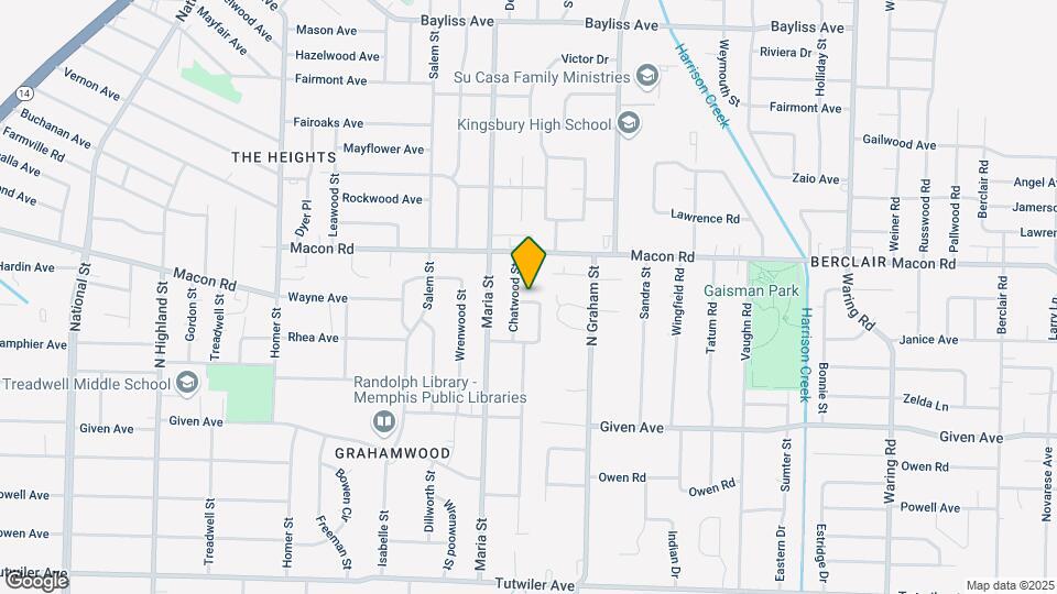 3928 N Rossiland Cir Map and Location Details