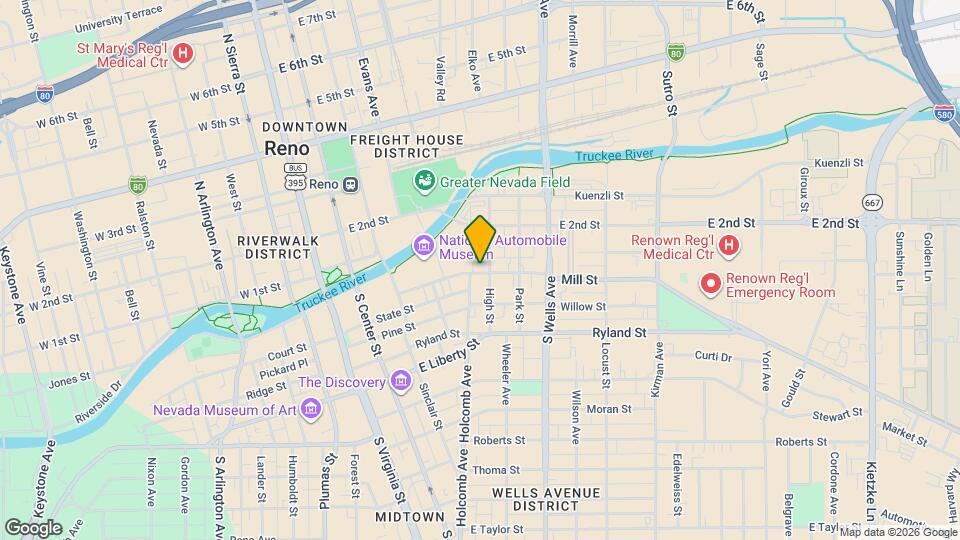 423 Mill St, Unit 0572 Mapa y Detalles de la Ubicación