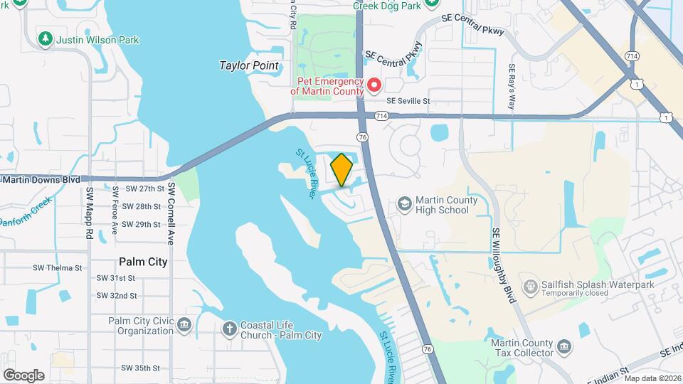 2416 SW Hideaway Ln Map and Location Details