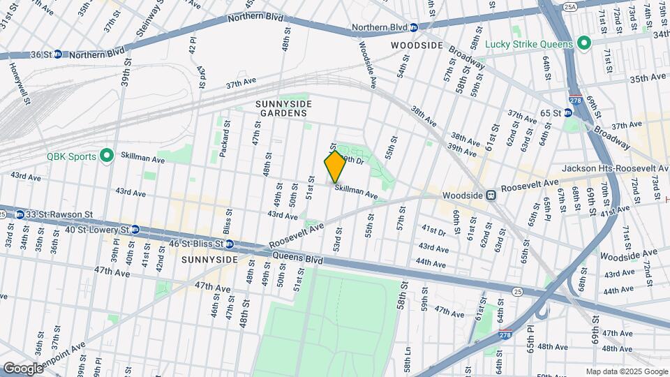 52-25 Skillman Ave Map and Location Details