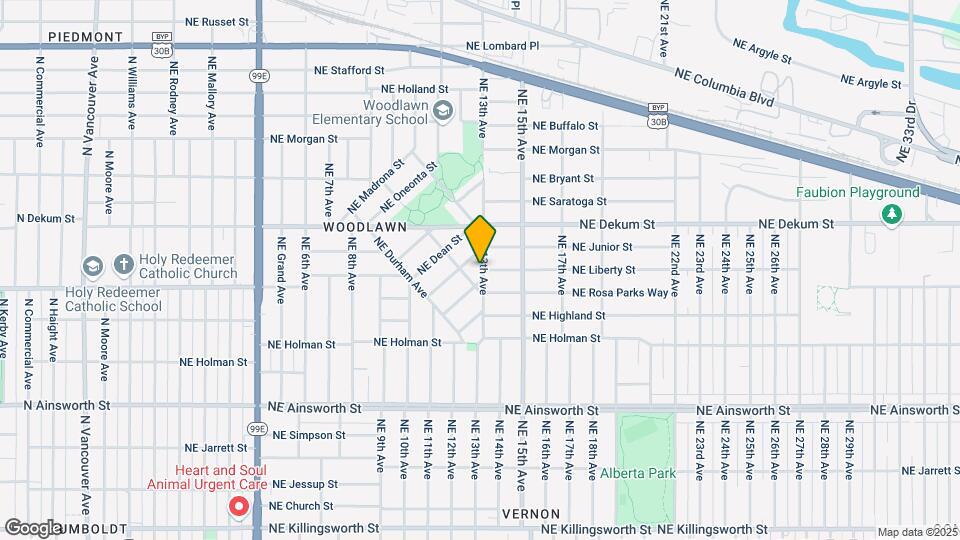 6679 NE 13th Ave Map and Location Details
