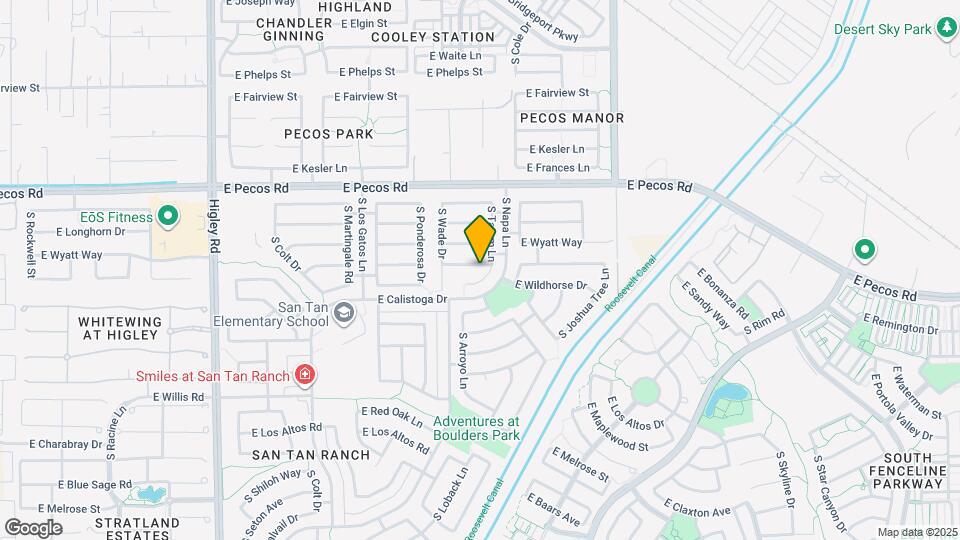 3725 E Remington Dr Map and Location Details