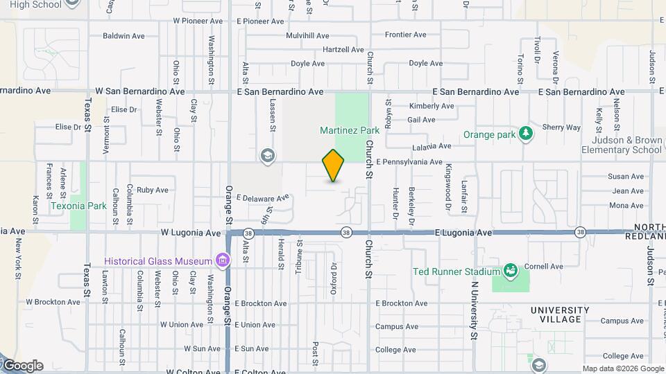 539 Hidalgo Ave Mapa y Detalles de la Ubicación