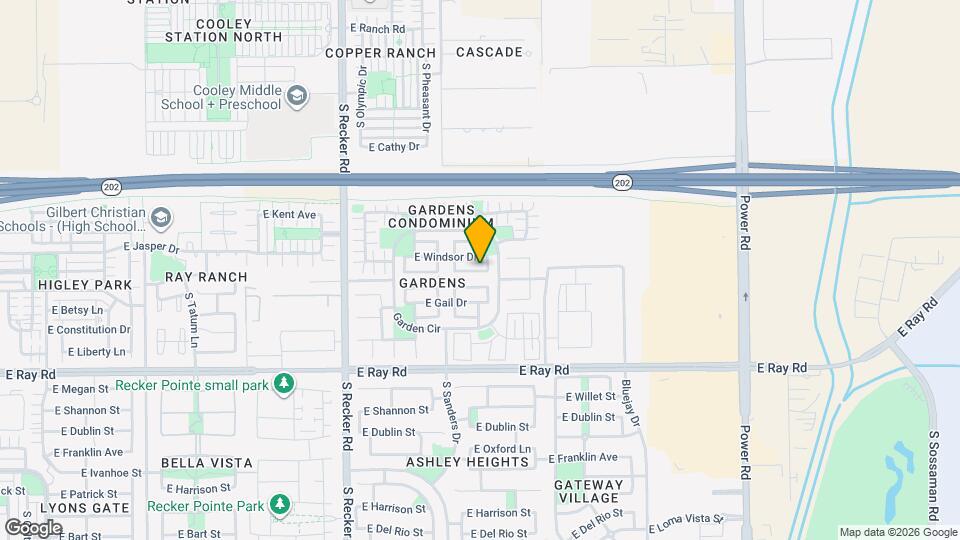 4282 E Baylor Ln Mapa y Detalles de la Ubicación