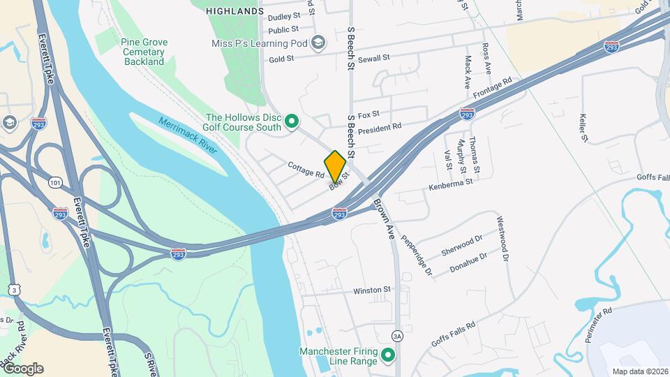 125 Bow St Mapa y Detalles de la Ubicación