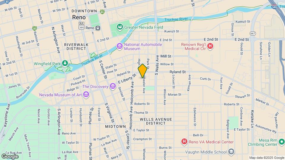 345 Wheeler Ave Map and Location Details