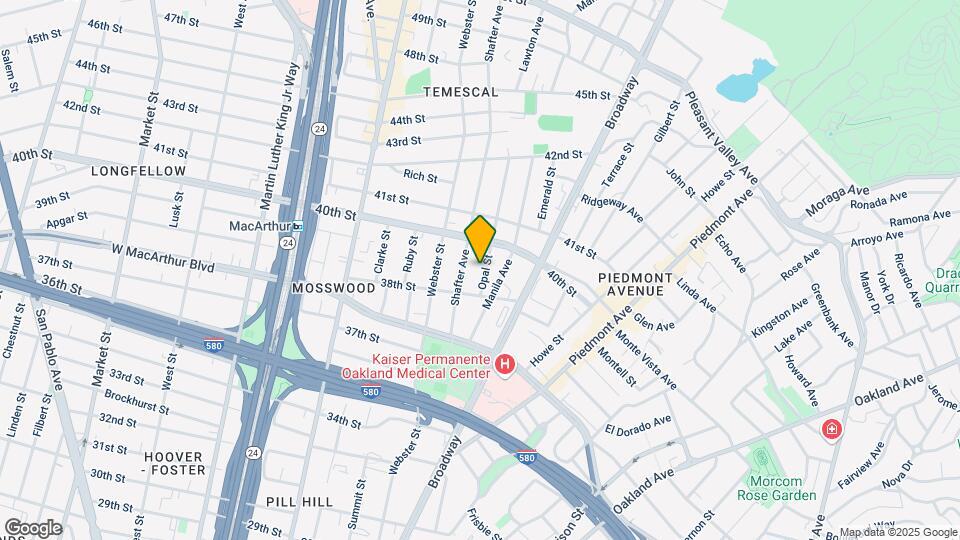 3907-3911 Opal St Mapa y Detalles de la Ubicación