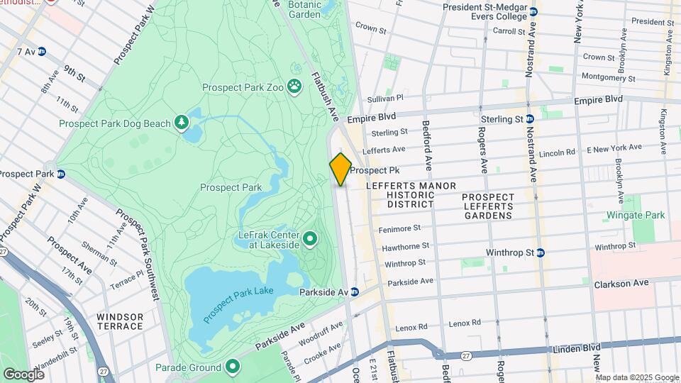 125 Ocean Ave Mapa y Detalles de la Ubicación