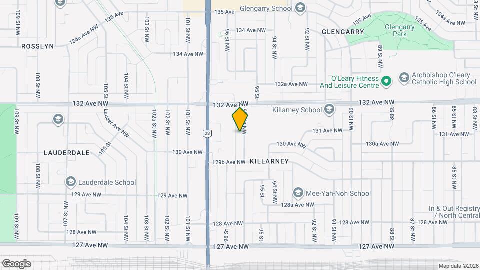 Killarney Apartments Map and Location Details