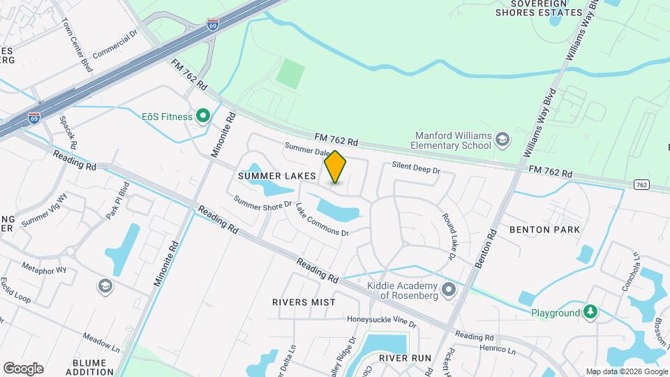 7919 Summer Night Ln Map and Location Details