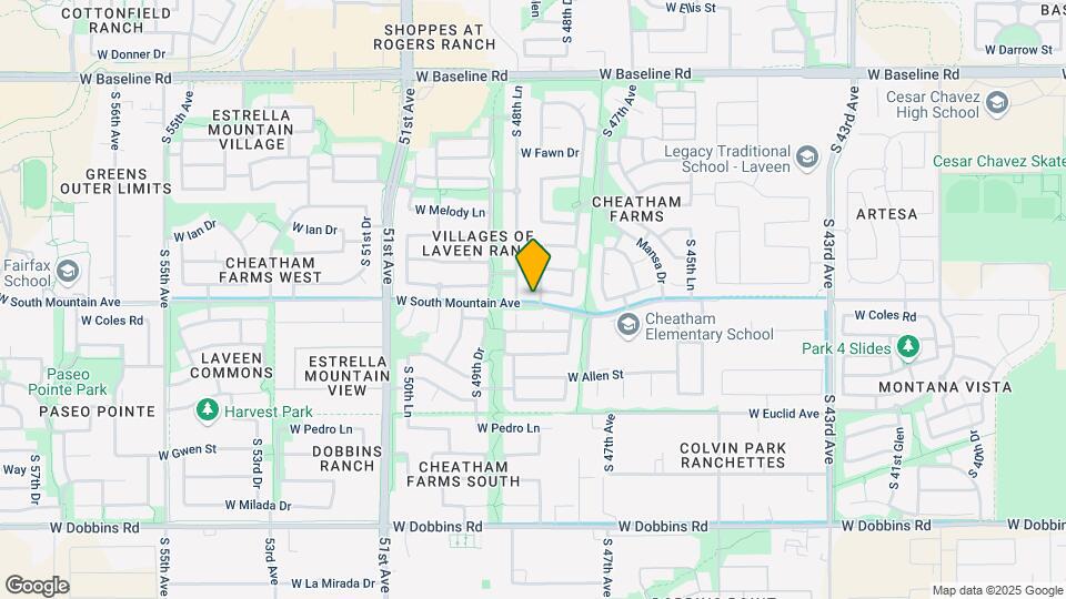8328 S 48th Dr Map and Location Details