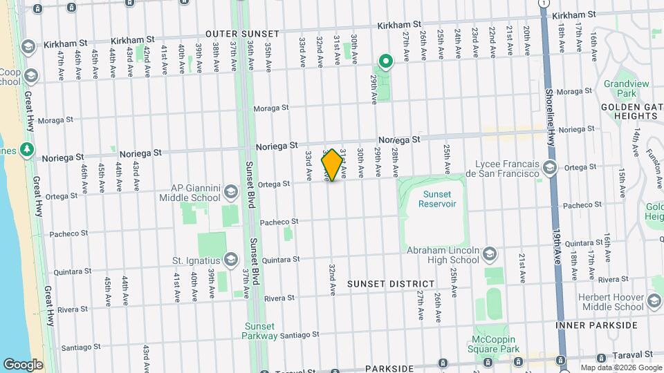 1910 32nd Ave Mapa y Detalles de la Ubicación
