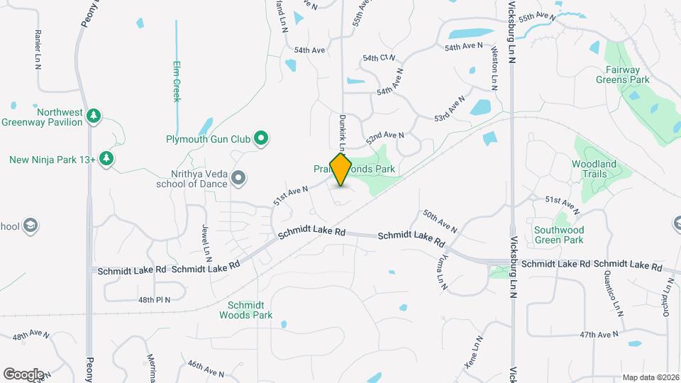 16709 50th Ct N Map and Location Details