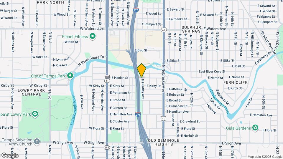 703 E Hanlon St Map and Location Details