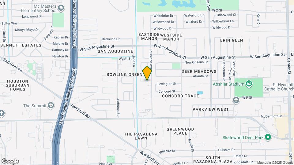 1907 Weeping Oaks Map and Location Details