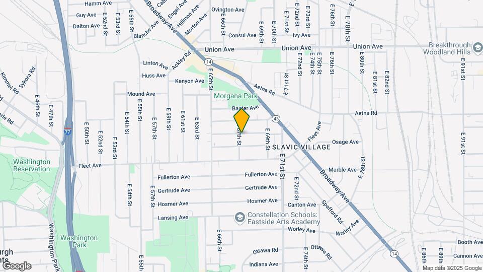6702 Chambers Ave Map and Location Details
