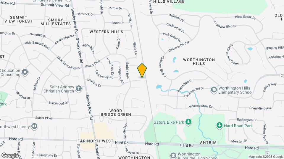 1676 Laramie Dr Map and Location Details