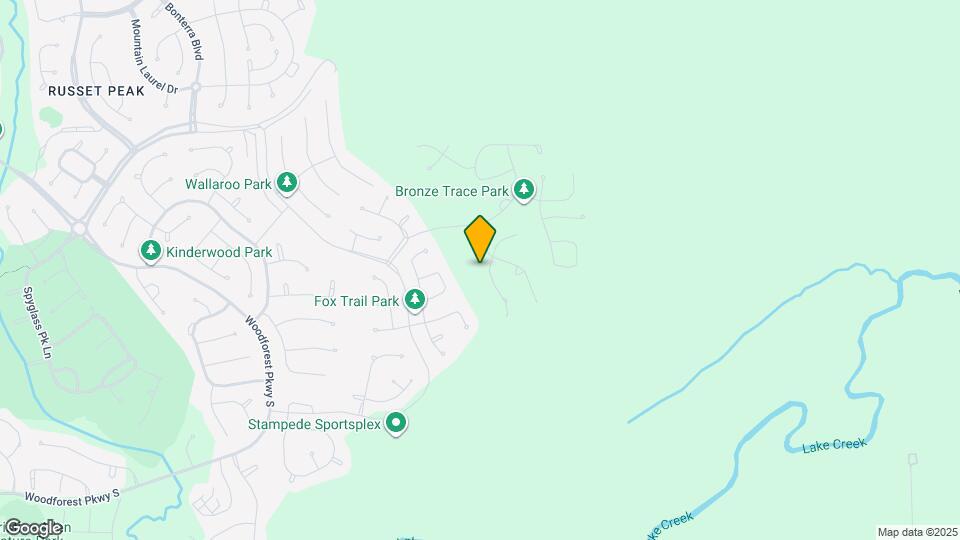 412 Auburn Pines Dr Map and Location Details