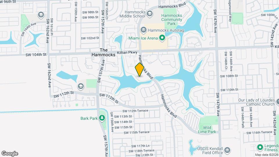 15275 SW 107th Ln, Unit 102 Map and Location Details