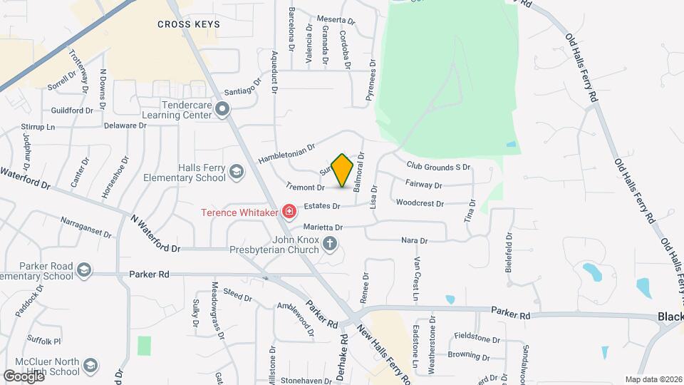 3670 Tremont Dr Map and Location Details