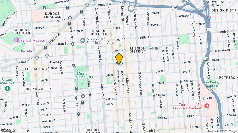 129 Lexington St Mapa y Detalles de la Ubicación