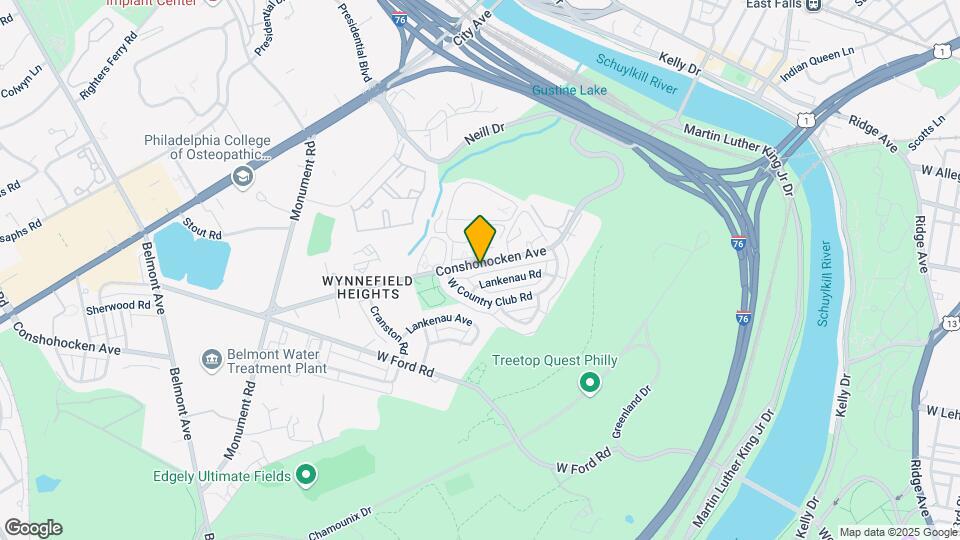 3848 Conshohocken Ave, Unit 11103 Map and Location Details