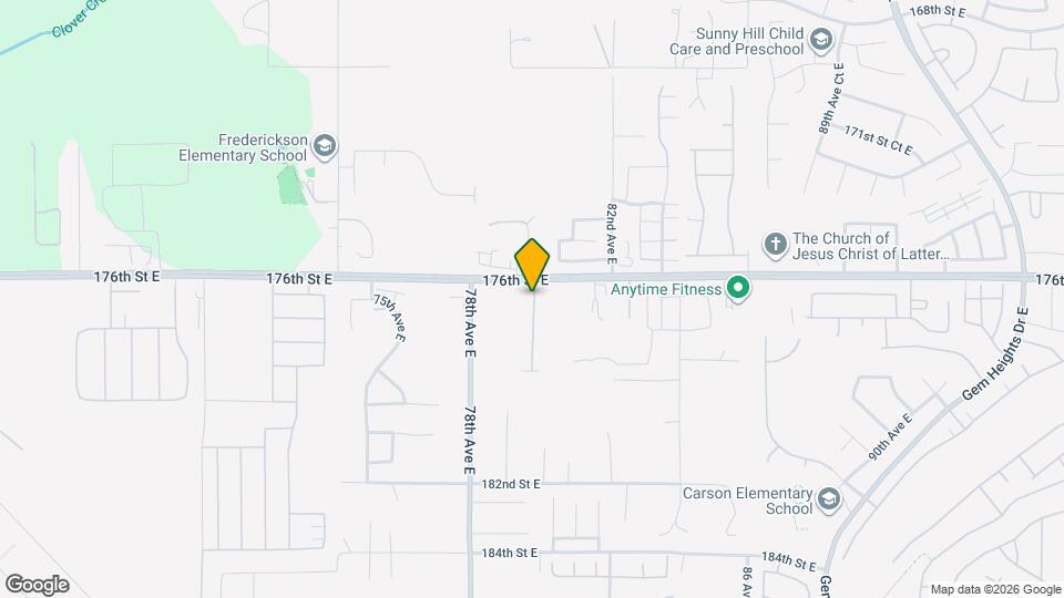 17614 79th Ave Ct E Map and Location Details