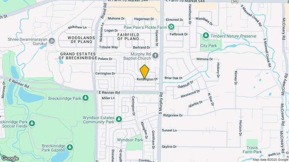 5712 Kensington Dr Map and Location Details