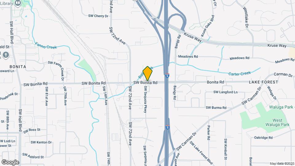 7050 SW Bonita Rd Map and Location Details