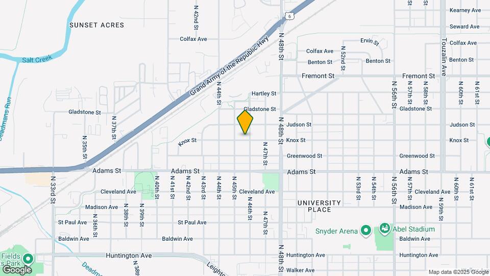 4538 Knox St Map and Location Details