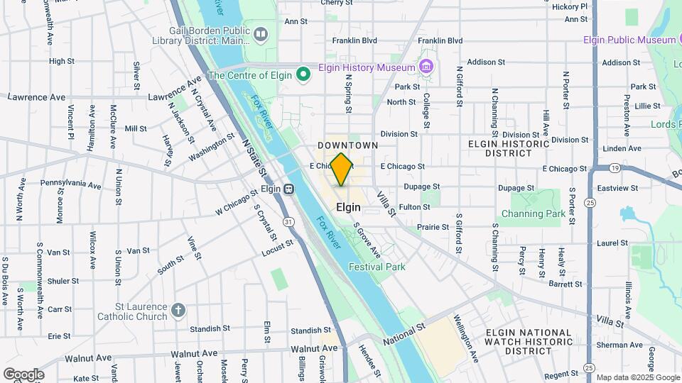59 S Grove Ave Map and Location Details