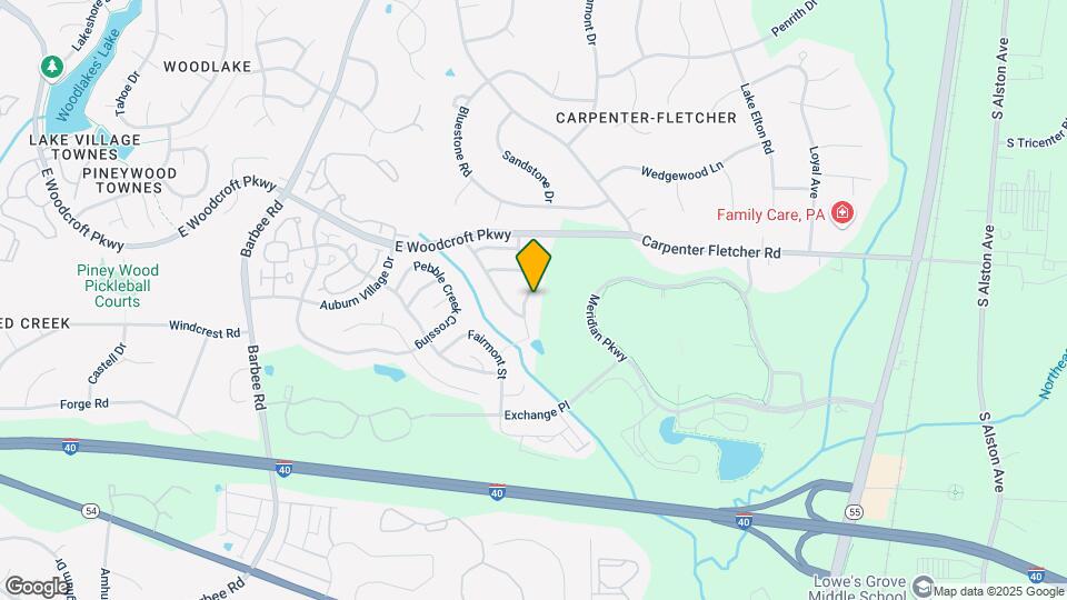 1425 Crimson Creek Dr Map and Location Details