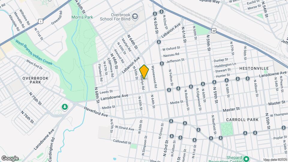 843 Marlyn Rd Map and Location Details