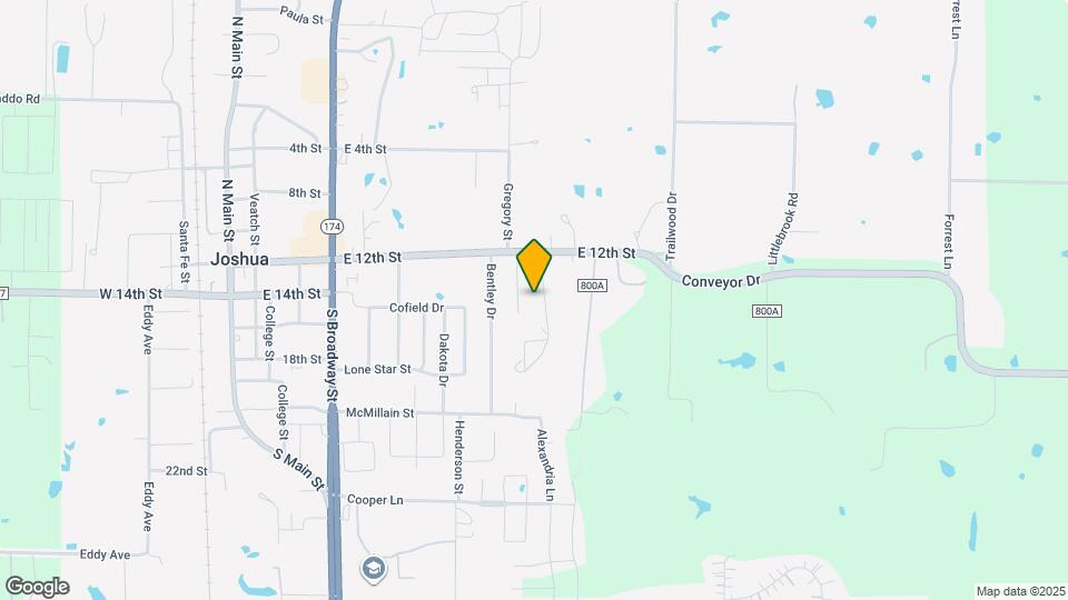 214 Joshua Blvd Map and Location Details