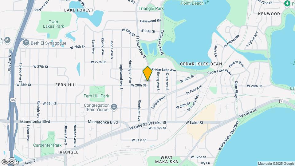 3900 W 28th St-Unit -1 Mapa y Detalles de la Ubicación