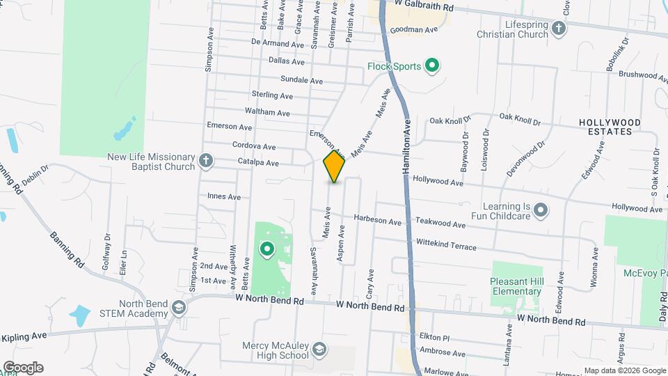 6390 Meis Ave Map and Location Details