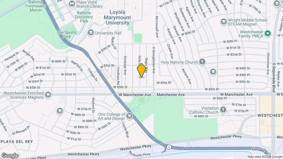 8404 Holy Cross Pl Map and Location Details