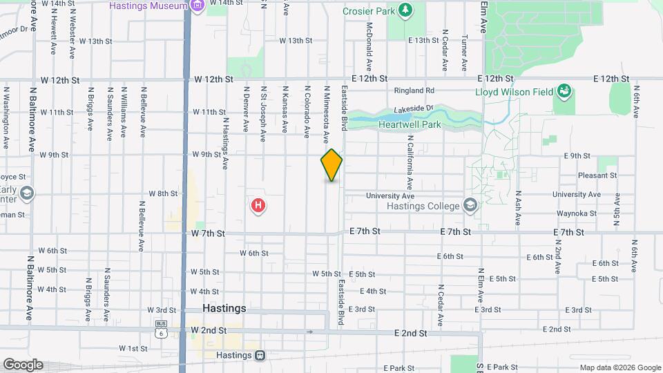 812 N Minnesota Ave Mapa y Detalles de la Ubicación