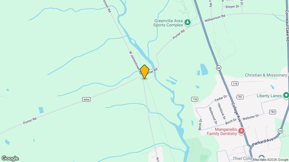 285 W Jamestown Rd Map and Location Details