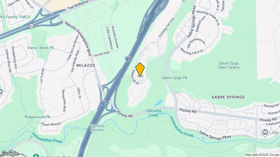 10728 Sabre Hill Dr Map and Location Details