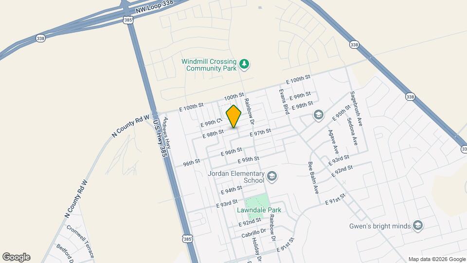 420 E 98th St Map and Location Details