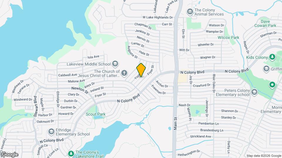 6824 Fryer St Map and Location Details