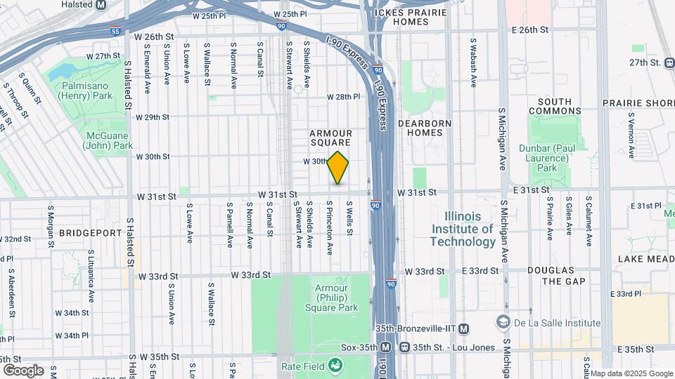 250 W 31st St Map and Location Details