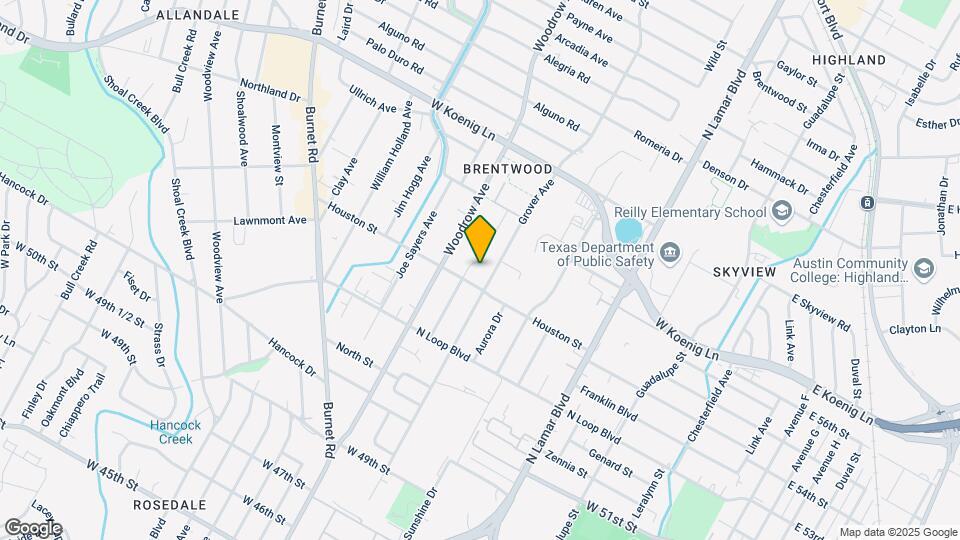 Brentwood Townhomes Map and Location Details
