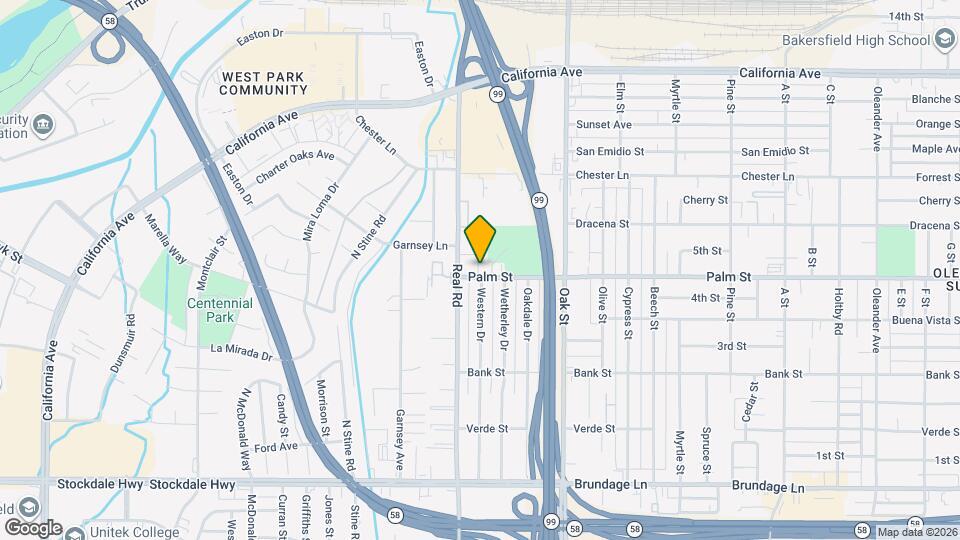 3504 Palm St, Unit B Mapa y Detalles de la Ubicación