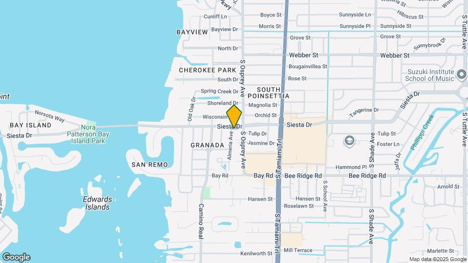 3521 Almeria Ave Mapa y Detalles de la Ubicación