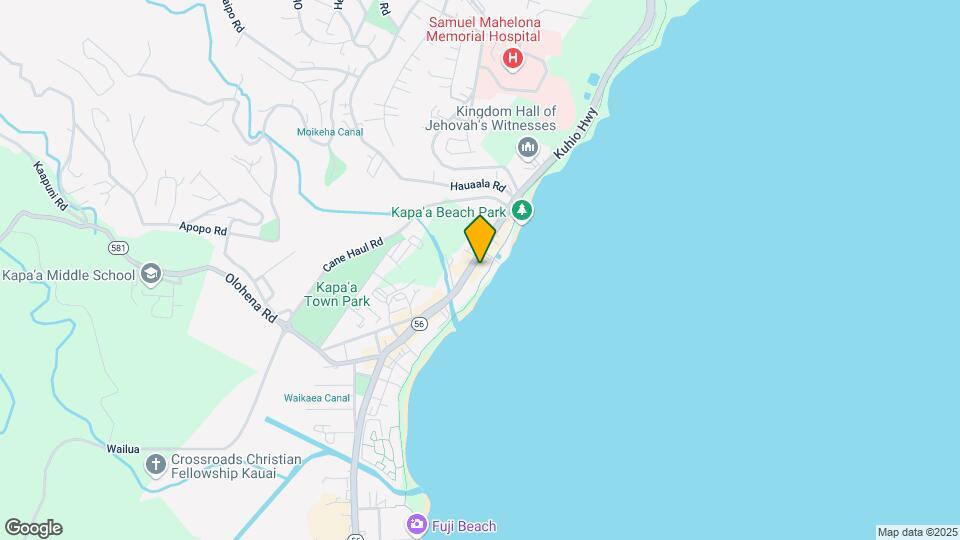 4-1558 Kuhio Hwy Map and Location Details