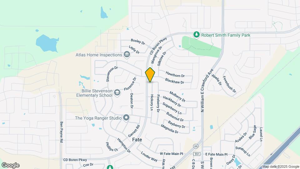 719 Hickory Ln Map and Location Details