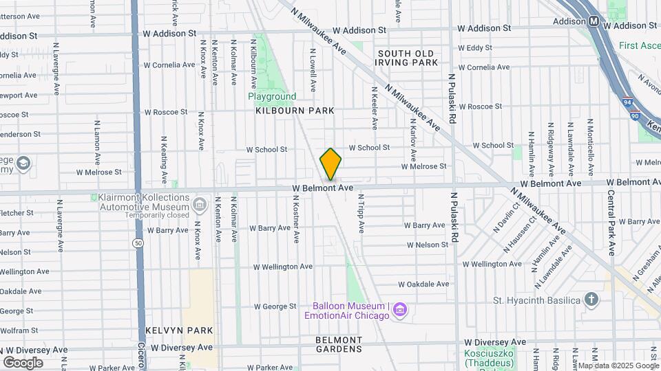 3202 N Kildare Ave Map and Location Details