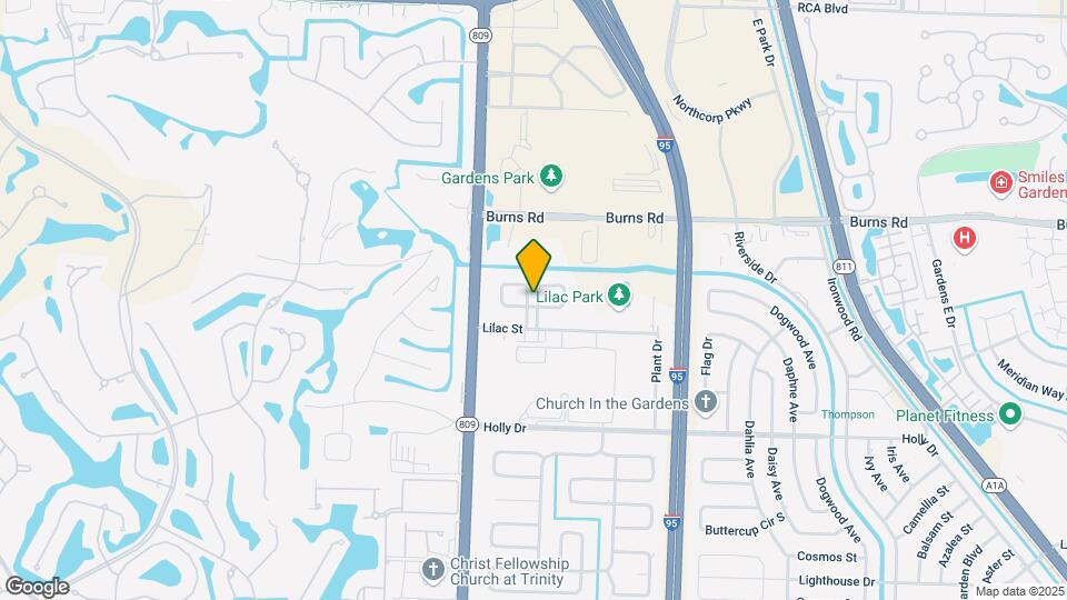 Lilac Village Palm Beach Gardens Mapa y Detalles de la Ubicación